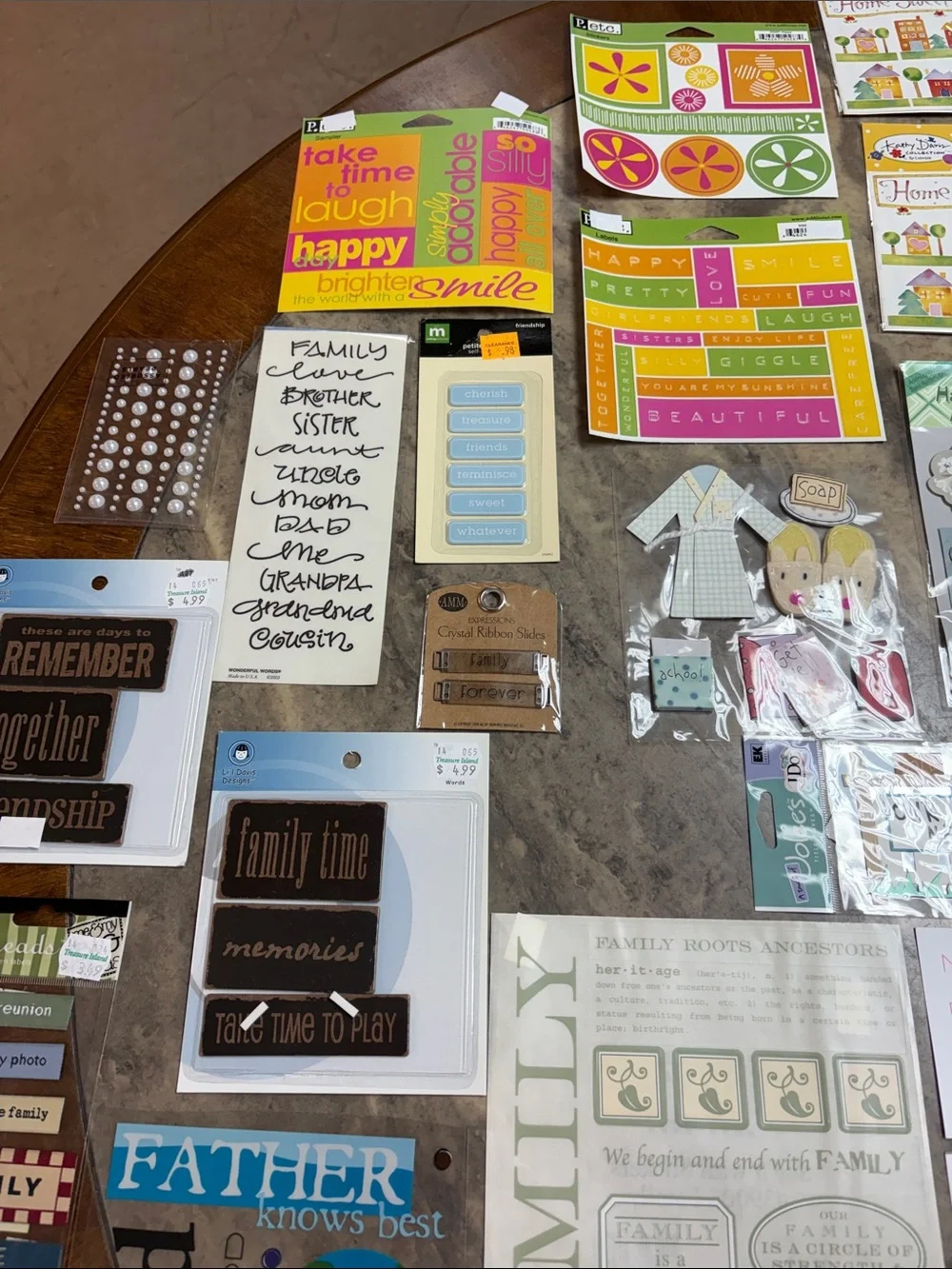 Scrapbooking Stickers and Embellishments - lot 54